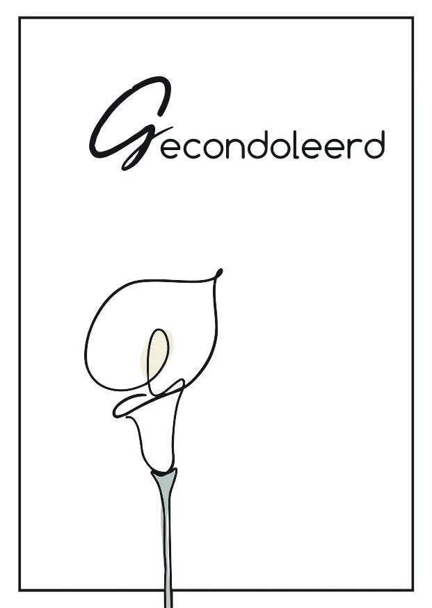 Gecondoleerd