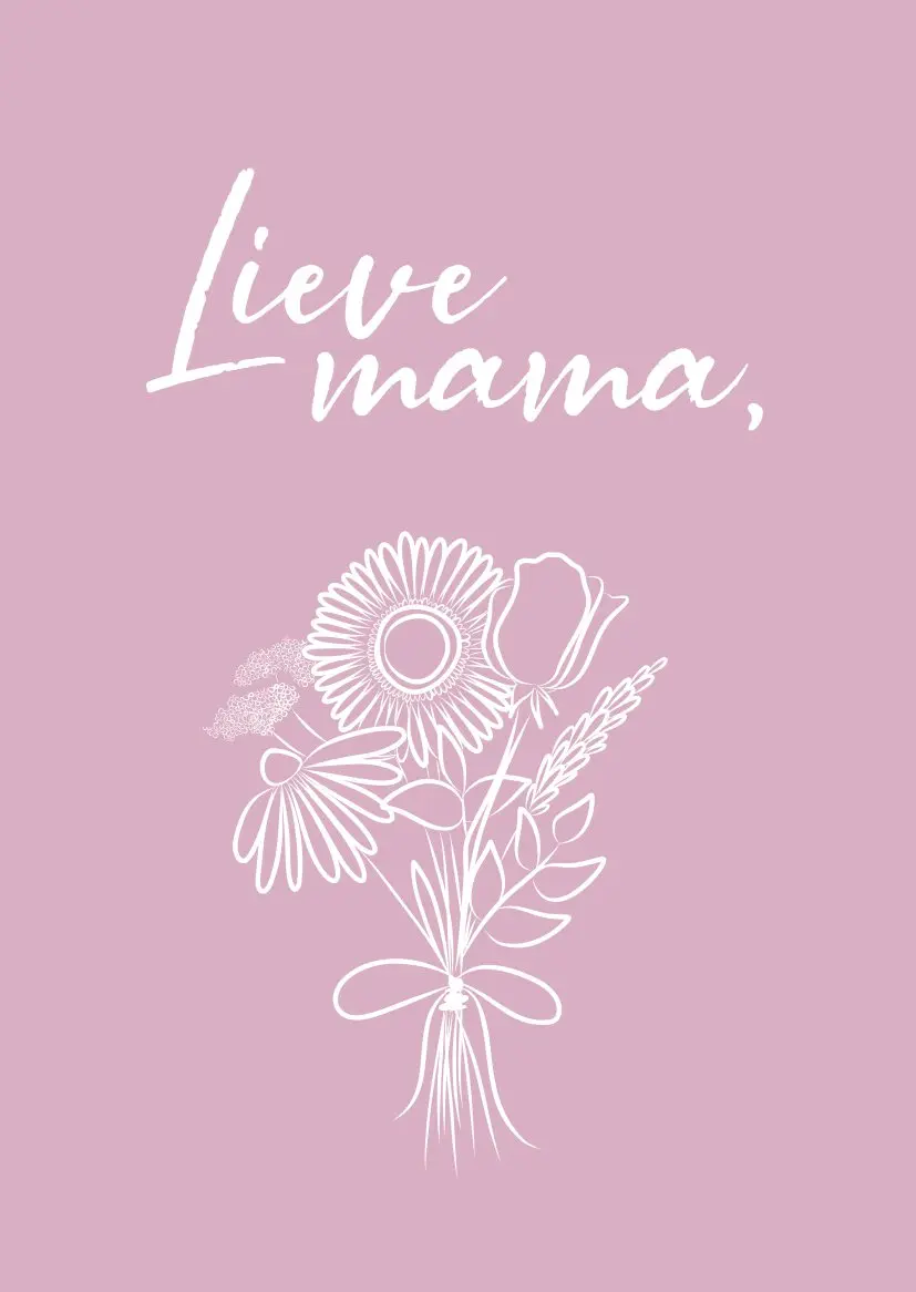 Moederdag lieve Mama